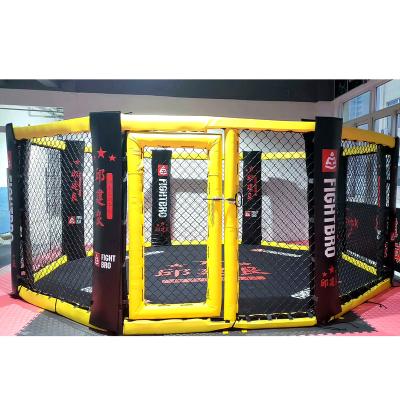 China Muttahida Majlis-e-Amal Competition Octagon Cage Training Cages/Floor Fighter/Complete Floor Cage for sale