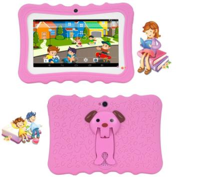 China Waterproof kids tablet 7 inch quad core android cheap tablet pc for kids education and game tablet wifi for sale