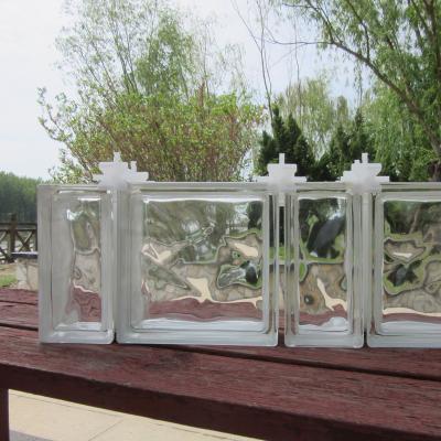 China Modern clear decorative building material soild glass brick glass brick for sale for sale