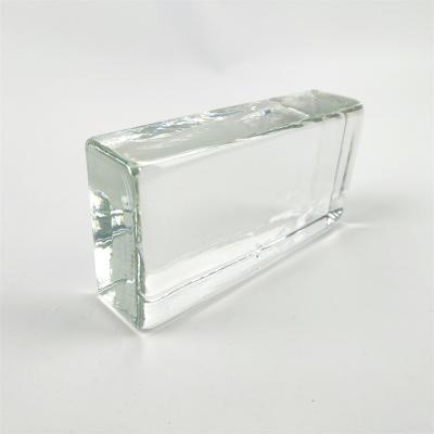 China New waterproof solid glass brick and glass block supplier for curtain wall and window for sale