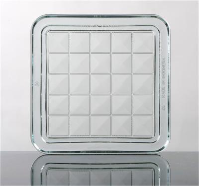 China American Hot Selling Outdoor Decoration Glass Paver Yard Flooring Solid Glass Bricks For Land And Floor for sale