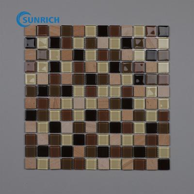 China Parquet Customized Imported Moroccan White Swimming Pool Crystal Glass Mosaic Tile for sale