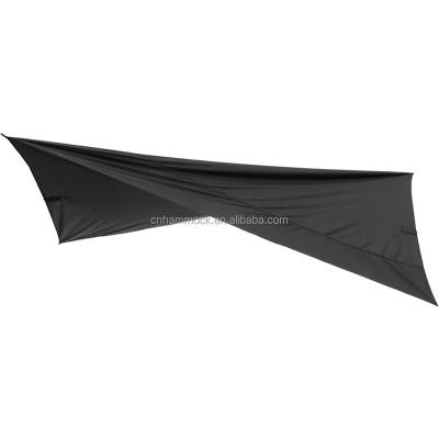 China Extended type Lightweight weather shield PU2000 coating polyester PU2000 coating hammock rain fly hammock tarp for sale