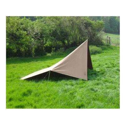 China Extended Type White Waterproof Explorinf Canvas Cotton Teepee Tent Portable Tent With Carrying Case, Bush Tarp for sale