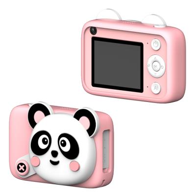 China 2020 2.4 Inch HD Screen Cute Lovely Panda Toy Photo Children 1200 Mah Kids Digital Camera For for sale