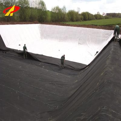 China 1200g/m2 6m Width Industrial Composite Geomembrane Waterproof Nonwoven Geotextile Geomembrane for sale