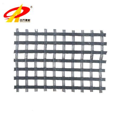 China Traditional Polyester Geogrid Asphalt Reinforcement Polyester Geogrid by Techfab for sale