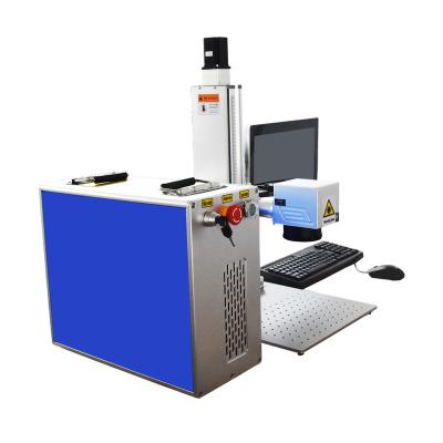 China 5w/30w 3w fiber laser marking machine price domain laser spotting lowest price for metal and non-metal for sale