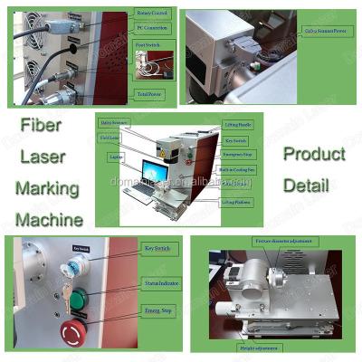 China Widely used mini laser fiber laser marking cutting machine marking wood jewerly laser engraving metal cutting machine for sale for sale