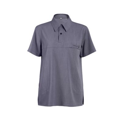 China Wholesale Short Sleeve Scrub 4 Way Head Incredibly Soft Stretch Doctor Nuse Scrub Top T-Shirt for sale