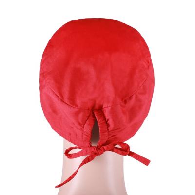 China Work Scrub Hat Designer Scrub Hat Nurse Large Oversized Scrub Hat for sale