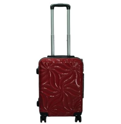 China Wholesale Hard Shell Hand Luggage Travel Carry On ABS Suitcase With Wheels Trolley Bag for sale