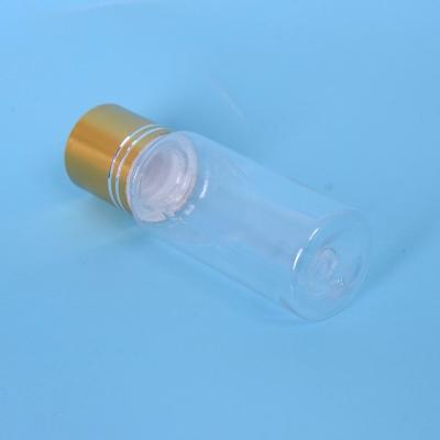 China Household Products Factory Direct Sale Metal Cap Bottle Cap Blow-Flat Molded Big Caliber Empty Plastic Transparent Bottle for sale