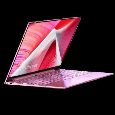 China Backlit keyboard 14 inch dere V14S portable laptop ssd 512gb RAM 12gb pink slim laptop PC student laptops for sale