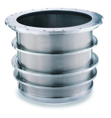 China Factory Stainless Steel Sheet Profile Drilled Hole Perforated Screen Basket for sale