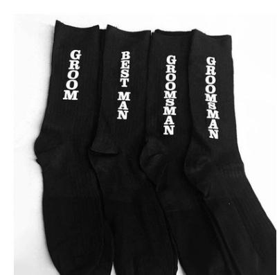 China Amazon Hot Sale QUICK DRY Hip Pop Pops Wedding Groom Socks Creative Best Men's Black Socks for sale