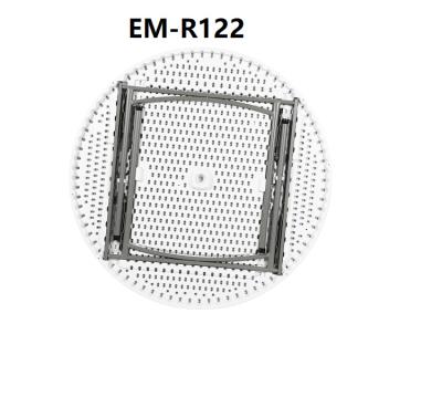 China Traditional Outdoor Picnic Table Plastic Folding Furniture Party Tables Portable Plastic Round Folding Tables tables-R122 for sale