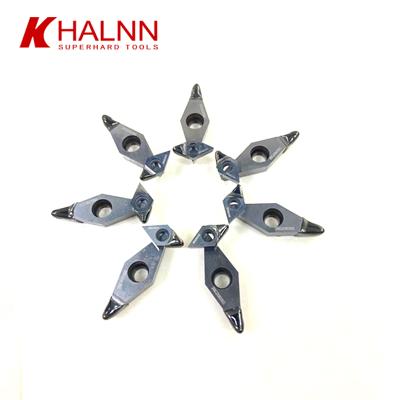 China Cast aluminum cnc turning machining aluminum pcd inserts TCGT 060104 TCGT 110304 TCGT 16T304 pcd inserts for sale