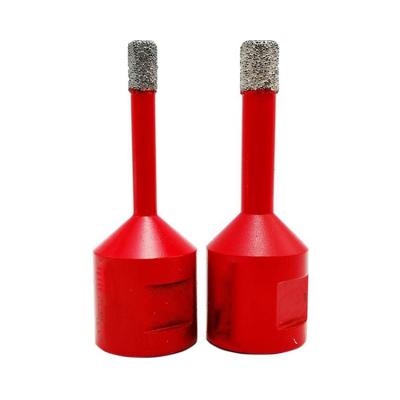 China Tile Diamond Tip Hole Saw Core Cutter Vacuum Welded Drill Bit Kit For Granite Marble for sale