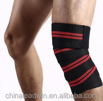 China Wear Elastic Sports Bandages Protective Bandage Kneepad for sale