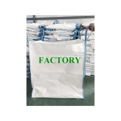 China Breathable 1.5 ton bigbag 2 ton sand big jambo bag big 1500 kg 2 ton bulk jumbo bag for sale