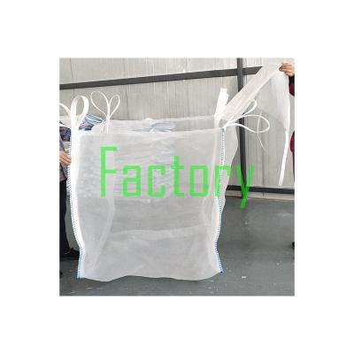 China Large Jumbo Bag PP Conductive/Anti-Static/Breathable Top Breathable Duffle Bag For Firewood And Log for sale