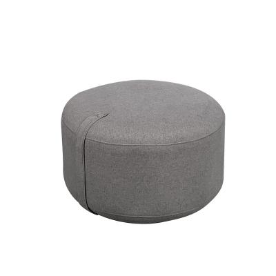 China Modern Nordic Round Fabric Velvet Stool Ottoman Bench Stools for sale