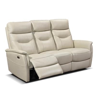 China Functional Sofa Set Living Room Sofa Recliner Sofa (Other) Modern Design Suppliers Adjustable European Fabric Leather Electric Recliner Sofa for sale