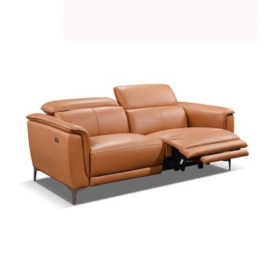 China Factory Direct Sales Fashional Set Leather Home Furniture Modern Recliner Living Room Recliner Sofa for sale