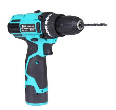 China Li-ion Battery 10mm Impact Hammer Screwdriver Funtion 12v Cordless Drill B-DR12V-8001 for sale