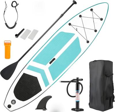 China NEW 2023 Unisex Hot Selling OEM ODM Rack Up Soft SUP Inflatable Paddle Board Waterplay Watersports Surfing for sale