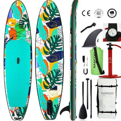 China 12 Foot OEM 11 Foot Trend Water Sports OEM Unisex Inflatable Paddle Board Surf Boards Stand Up SUP Surfboard for sale