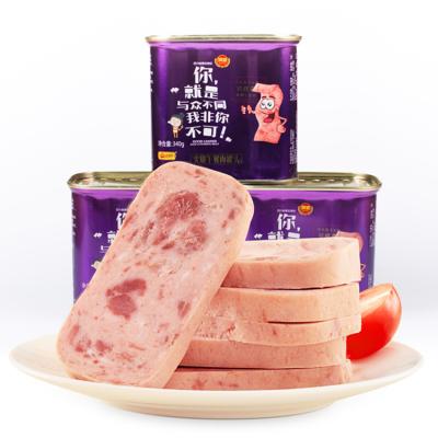 China Factory wholesale canned boxed pork luncheon meat for sale