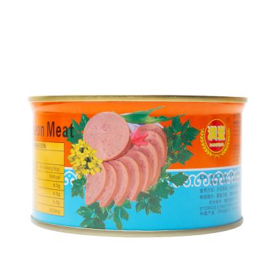 China Best Selling High Quality Healthy Food Canned Pork Luncheon Meat Canned 397g for sale