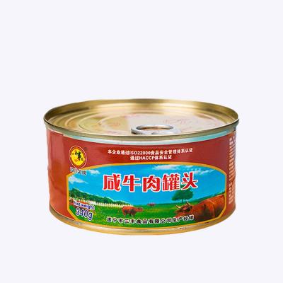 China Canned 340*24 beef luncheon meat cannd corned beef for sale