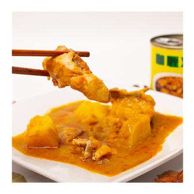 China 2022 OEM Canned Malaysian Flavor Canned Chicken Curry With Potato Canned Curry Chicken for sale