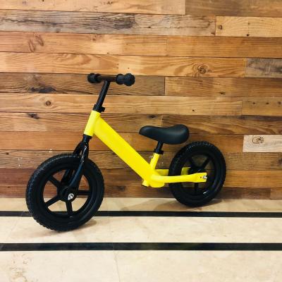 China Brightbebe No-Pedal Beginner Rider Training Toddler Happy Baby High Carbon Steel Balance Bike For Kids 2,3,4,5,6 Years Old for sale