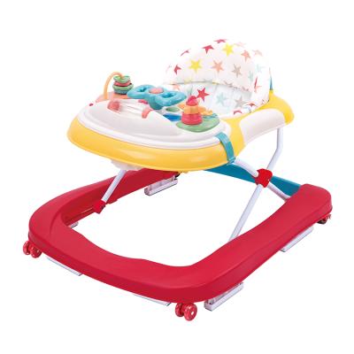 China New Brightbebe Plastic Hot Selling Trend Activity Model Kids Walking Learning Roller 2 in 1 Toddler Training Car Baby Walker for sale