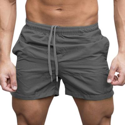 China Summer White Acrylic Fiber Mens Athletic Sports Track Men's Breathable Shorts for sale