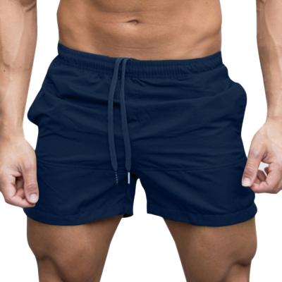 China Breathable Workout Jogger Sports Running Clothing Men's Breathable Leisure Time Regular Solid Pattern Hot Summer Shorts Shorts Mid Waist for sale