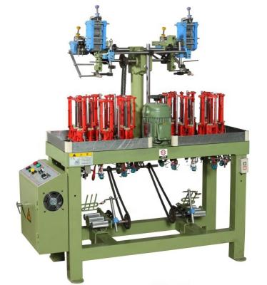 China High Speed ​​Elastic Flat Bungee Rope Band Braiding Machine for sale