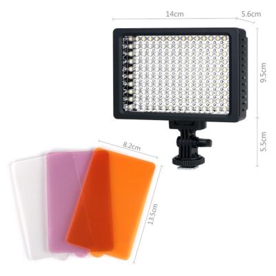 China High Quality Studio Photography Shooting Factory White Led Photography Studio Video Light Shooting Led For Canon, Nikon, DSLR Camera With 3 Filter for sale