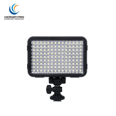 China Plastic+ ABS HD-126 One Color Led Studio Video Flash Light For Camera DV Camcorders for sale