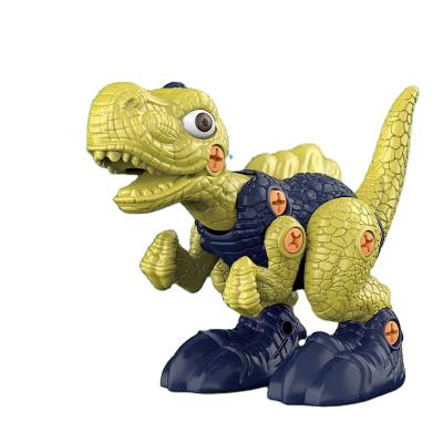 China Modern and simple assembly dinosaur toy combination model modern children's puzzle disassembly and assembly manuals for sale