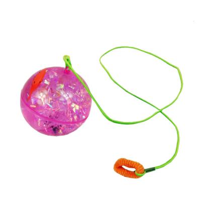 China Hot-selling Bath Toy Bath Toy LED Light String Bouncing Ball With Water for sale