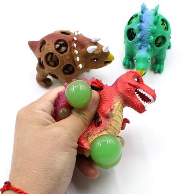 China New modern and simple modern and simple animal soft anti-stress ball dinosaur cute children's toy for sale