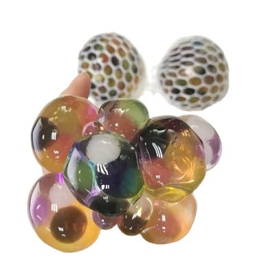 China New Color Grape Beads Music Duct Ball Conduit Squeeze Ball Unisex Squeeze Gold Gold Powder Unisex Squeeze Music for sale