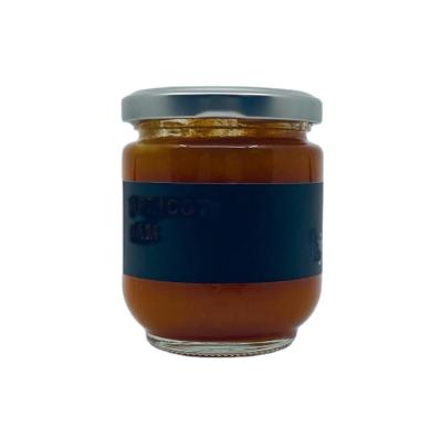 China 180ml 195ml round honey glass jar packaging manufacturer for sale