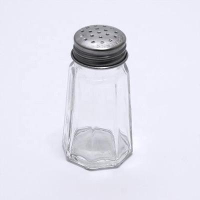 China Linlang shanghai hot sale customize tower glass spice seasoning packaging shaker glass bottle jar for sale