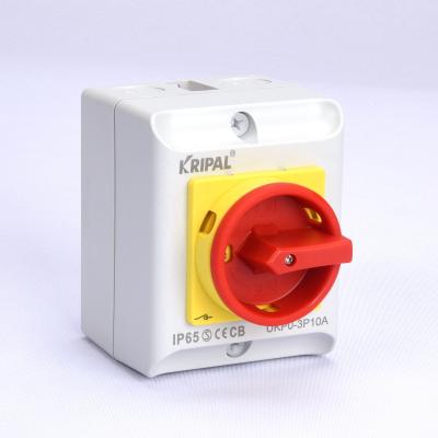 China IP65 Waterproof AC Isolator Switch Change Over UKP UKT for sale